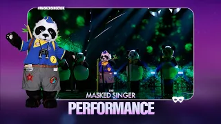 Panda Performs 'Blame It On The Boogie' By The Jacksons | Season 3 Ep 6 | The Masked Singer UK