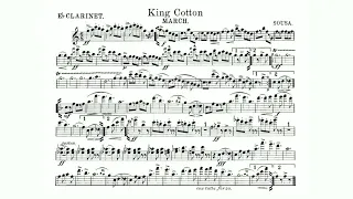 King Cotton March by John Philip Sousa - E-flat Clarinet