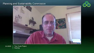 Planning and Sustainability Commission 09-08-2020