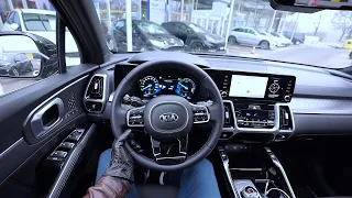 New Kia Sorento Hybrid 2021 Test Drive Review POV