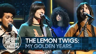 The Lemon Twigs: My Golden Years | The Tonight Show Starring Jimmy Fallon