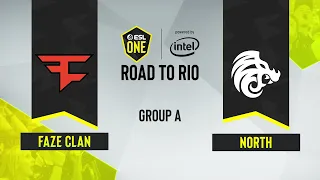 CS:GO - FaZe Clan vs. North [Nuke] Map 3 - ESL One: Road to Rio - Group B - EU