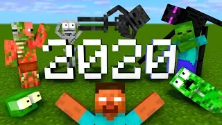 Monster School : Happy New Year 2020 - Minecraft Animation