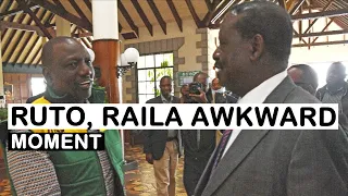 Strange! What Raila Did Immediately After Meeting Ruto At IEBC Meeting| news 54