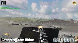 Crossing the Rhine | Call of Duty 2 Part 25 | HD Textures Mod | #cod2 #cod #codcampaign