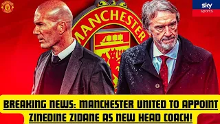 ZIDANE TO THE RESCUE: MANCHESTER UNITED'S NEW HOPE RISES FROM THE ASHES OF TEN HAG'S DEPARTURE