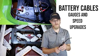 Battery Cables: Gauges and Speed Upgrades | Dean Team Golf Carts