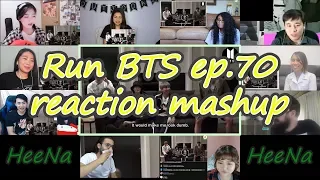 [BTS] Run BTS 달려라 방탄 ep.70｜reaction mashup