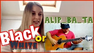Alip_Ba_Ta - BLACK OR WHITE (Fingerstyle cover) Michael Jackson "FIRST TIME REACTION"