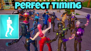Fortnite Perfect Timing - Starlit Emote 💚 (BEST SONG PART)