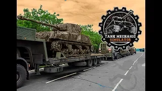Раскопки танка Sherman | Tank Mechanic Simulator