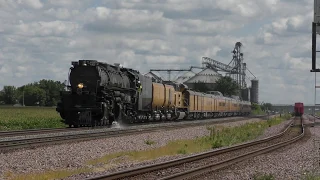 UP 4014 Big Boy 4-8-8-4 Steam Locomotive Great Race Across the Midwest