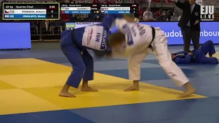 2021 Luxembourg Quarter 60 kg Dvořáček Antonín CZE vs  Kokolayev Matan ISR