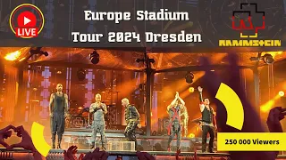 Rammstein Live in Concert (Full show) I Feurerzone 18.05.2024 Dresden Europe Stadium Tour