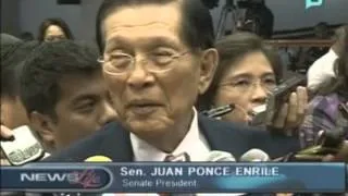 Enrile, Miriam differ in views on E-passport