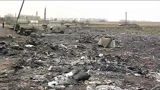 Experts work to recover debris at MH17 crash site