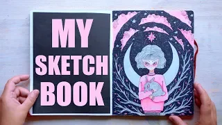 Скетчбук МИФ закончен/ My sketchbook