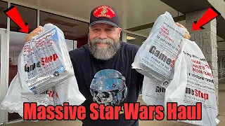 Massive Star Wars Haul | 4 GameStops Toy Hunt