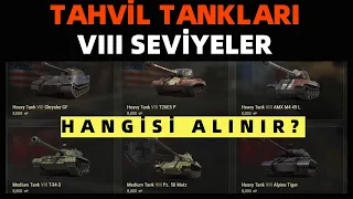 WoT || Tahvil Tankları - 8 Seviyede Hangisi Alınmalı?