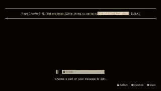 NieR Automata - Ending E Message Options - SPOILERS