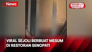 Viral Video Pasangan Mesum di Atas Kursi Restoran