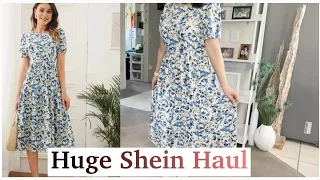 Shein Try On Haul Dresses with Mezzi #shein #fashion