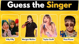 🎤 Vocal Virtuoso Challenge 3: Guess the Singer! 🎵🕵️‍♀️ Can you match the song to the singer?