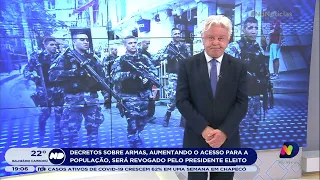 Paulo Alceu comenta sobre o decreto de armas no novo governo do presidente eleito