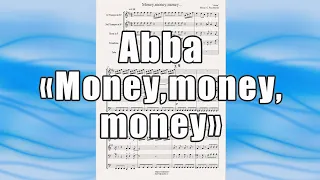 "Money,money,money" ("Abba") - ноты для брасс-квинтета