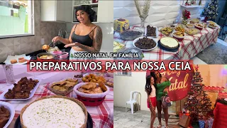 VLOGÃO: NOSSO NATAL 2022| PREPARATIVOS PARA NOSSA CEIA EM FAMÍLIA! + AMIGO OCULTO ❤️✨