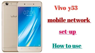 Vivo y53 mobile network problem solve tips and tricks