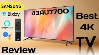 Samsung AU7700 || 43 Inch Crystal 4K Smart TV || Full Review 2021