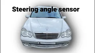 MERCEDES W203 // Steering Angle Sensor REPLACEMENT