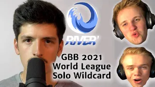 RIVER GBB 2021 WILDCARD REACTION | SMOOTH AND CHILL!