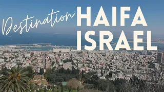 Israel, Haifa City Tour {3rd Largest City in Israel}|| Walking Tour