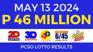 Lotto Result Today 9pm May 13 2024 | Complete Details