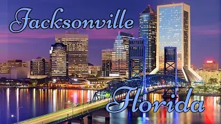 Jacksonville Florida | AMAZING DRONE FOOTAGE | 4K Night