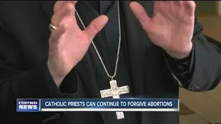 Catholic priests can continue to forgive abortions