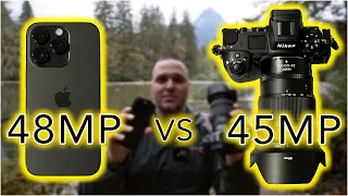 iPhone 14 Pro Camera vs Full Frame Camera