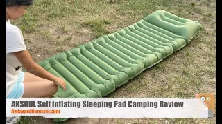 AKSOUL Self Inflating Sleeping Pad Camping Review