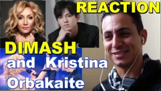 Dimash Kudaibergen and Kristina Orbakaite Opyat Metel/Blizzard/REACTION