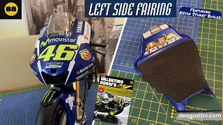 Build Valentino Rossis's YZR-M1 Moto GP Bike - Issue 88. A 1/4 Scale motorbike by DeAgostini