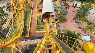 รถไฟเหาะ Boomerang On-ride 2022  | Siam Amazing Park สวนสยามทะเลกรุงเทพ