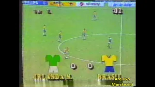 Copa 86 - Brasil x Irlanda do Norte (Manchete)