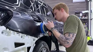 Полная оклейка в Матовую защитную полиуретановую пленку | Full Wrap Matt PPF BMW X4 2020