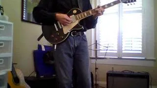 Blues rock shuffle solo (les paul)