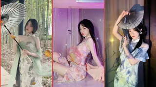 Cheongsam Clothes Girl #douyin #tiktok #qipao #fashion #cheongsam