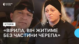 "Заново вчився жити": буковинка п’ять місяців боролась за життя чоловіка-військового