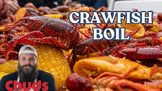 Crawfish Boil At The Shop! | Chuds BBQ