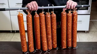 Homemade Smoke Salami - Nădlac Style (by the Hungarian Border) CC SUB | Savori Urbane